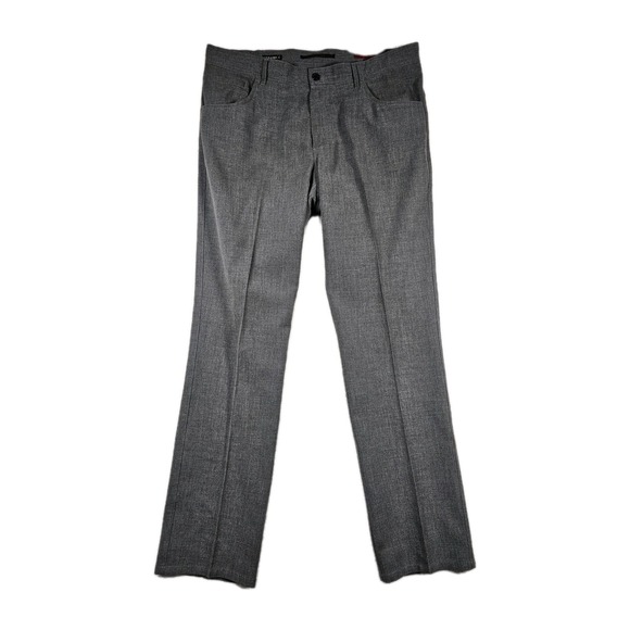 Alberto Ceramica Stone Golf Pants Mens 36x34 Gray Modern Fit Stretch Performance